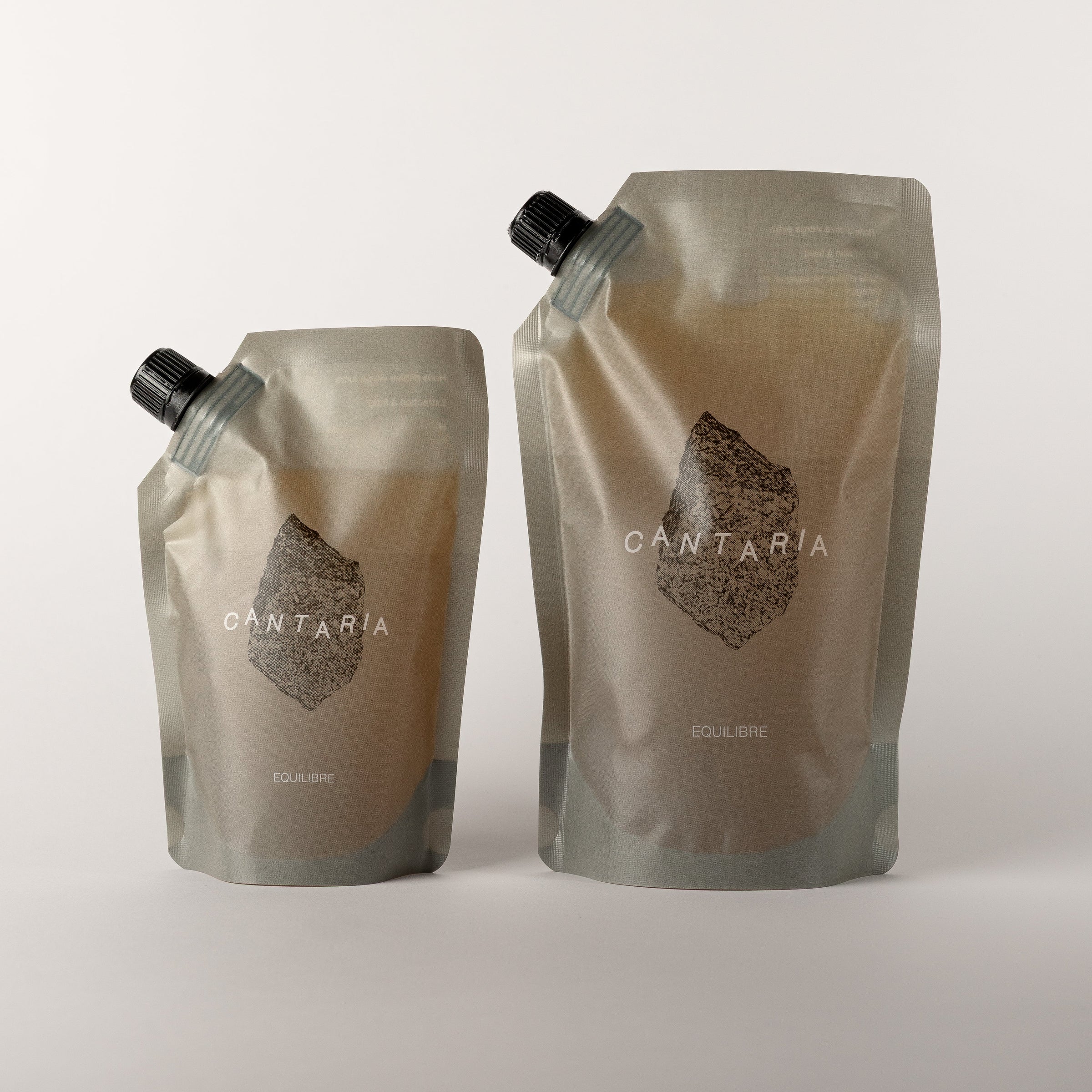 Comparaison des formats 250 ml et 500 ml huile d’olive Équilibre Cantaria